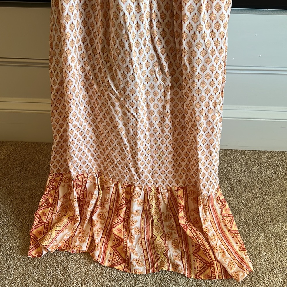 Spaghetti Strap summer maxi dress M - Picture 2 of 7